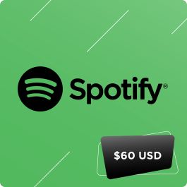 Spotify 60 USD